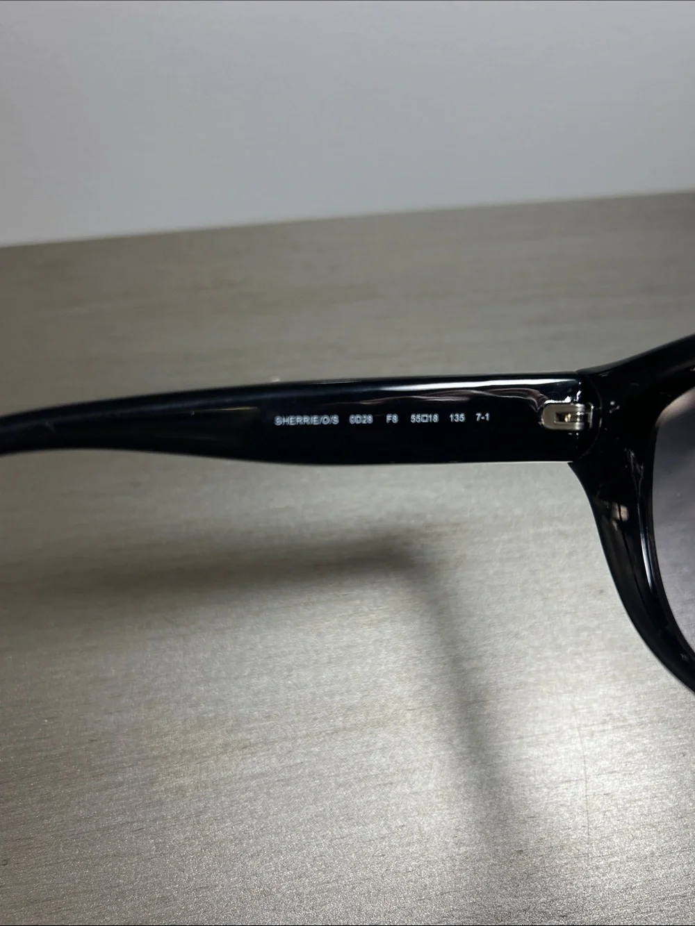 kate spade Black Sunglasses with Turquoise Hard Case